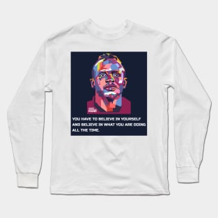 best quotes from sadio mane in WPAP Long Sleeve T-Shirt